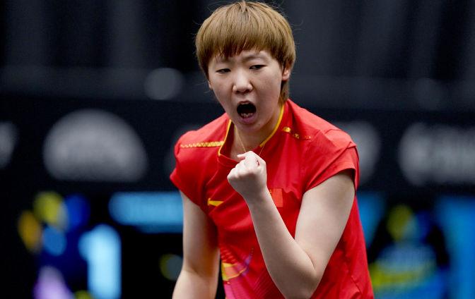 朱雨玲完成, 但还是扛不, 大比分 朱雨玲完成, 但还是扛不, 大比分